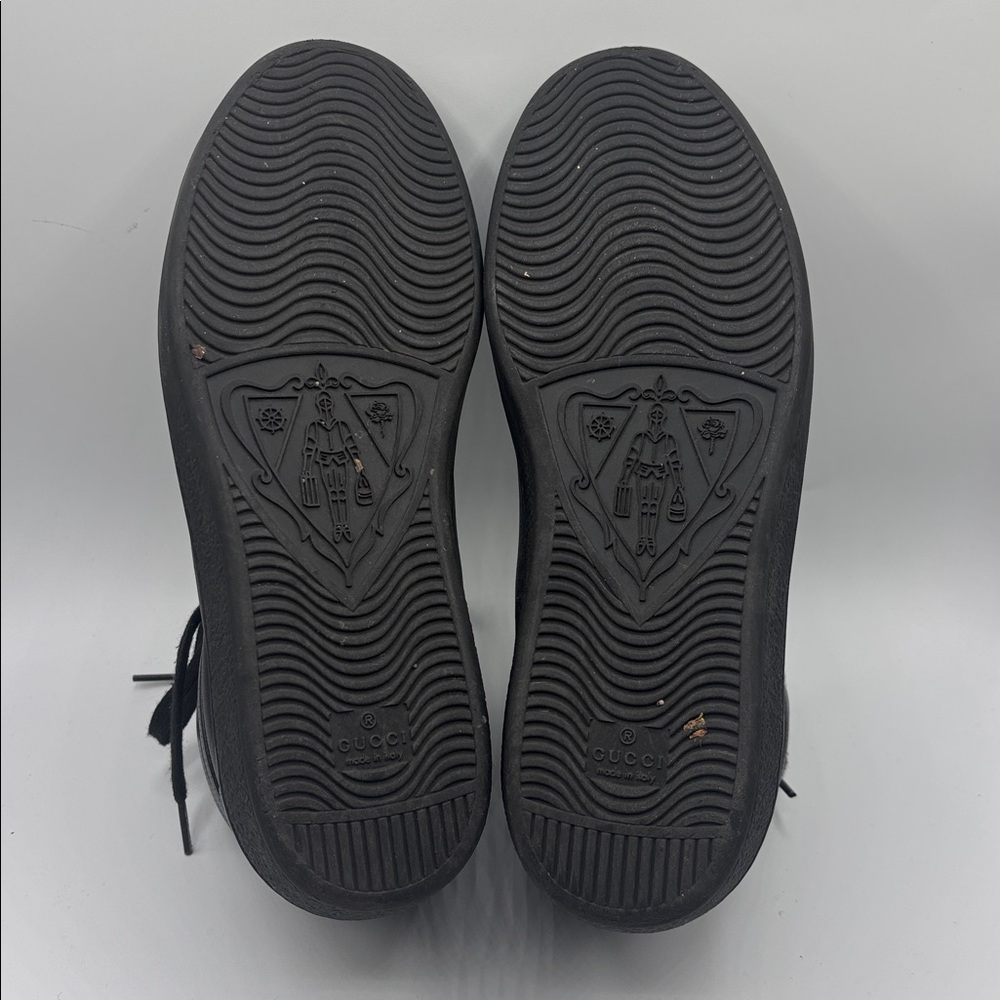 Gucci Ace High Top Sneaker Interlocking G Logo 8 - Picture 9 of 11